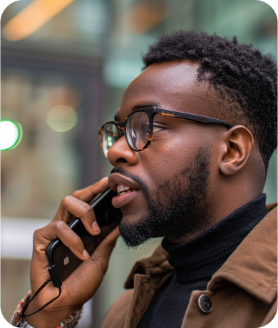 man in glasses