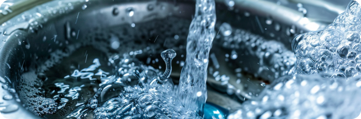 Run Cold Water During and After Use